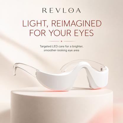 Revloa Halo™ - Red Light + EMS Therapy Glasses