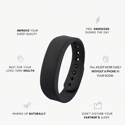 WakeEasy™- Vibrating Wristband Alarm Clock