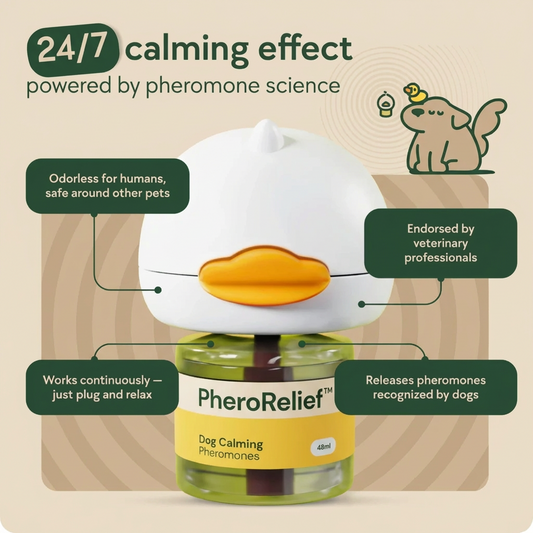 PheroRelief™ — Calm Your Dog Naturally in 7 Days (For Anxiety, Barking & Destructive Behavior)